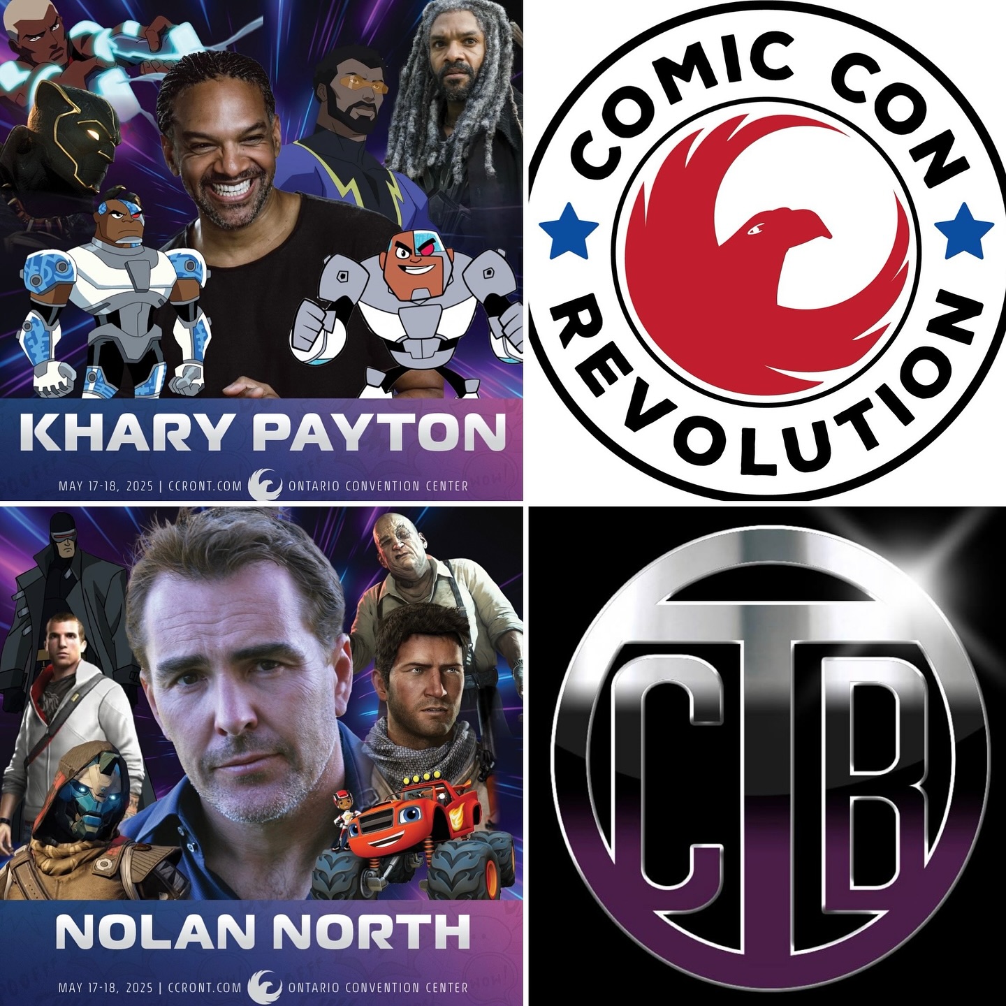 Nolan North And Khary Payton Head To Comic Con Revolution Iconic voice talents converge at a must-see Comic Con event, promising fan thrills today!!