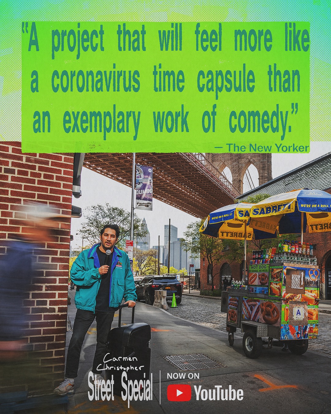 NY Comedian's Covid Special Now On YouTube