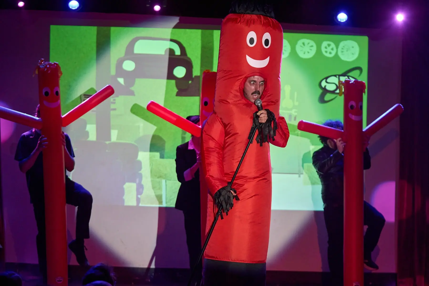 Photos reveal the energy, humor, and sweat of a charming musical performance in New York!