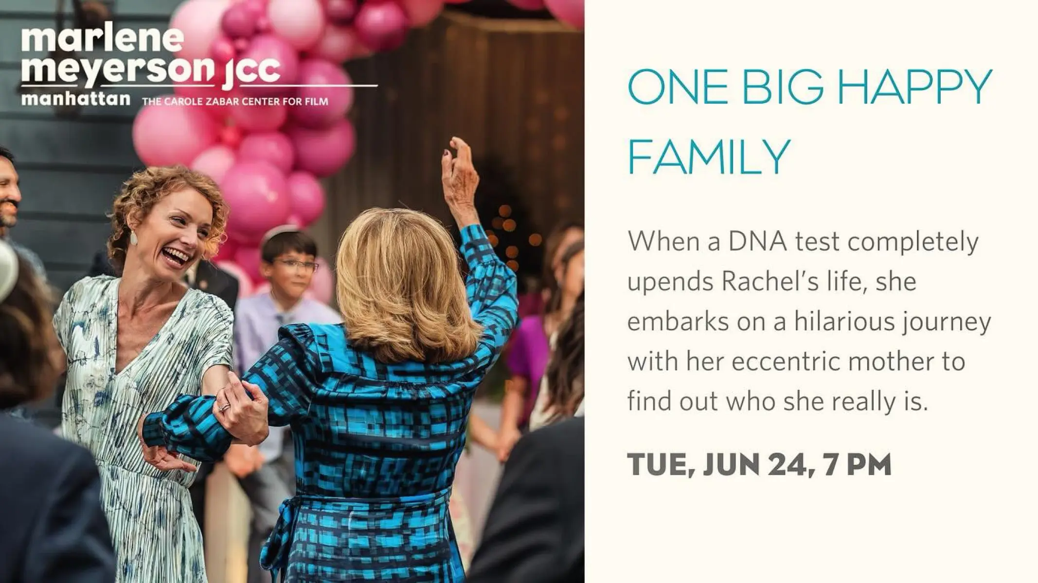 NY Premiere Of One Big Happy Family Comedy Film Joy, laughter, and cinematic charm unite as One Big Happy Family makes its NY debut LIVE!