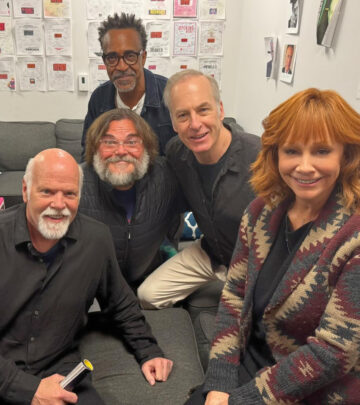 Glengarry backstage in NYC unites stage icons, film legends & music star Reba in style!!!?