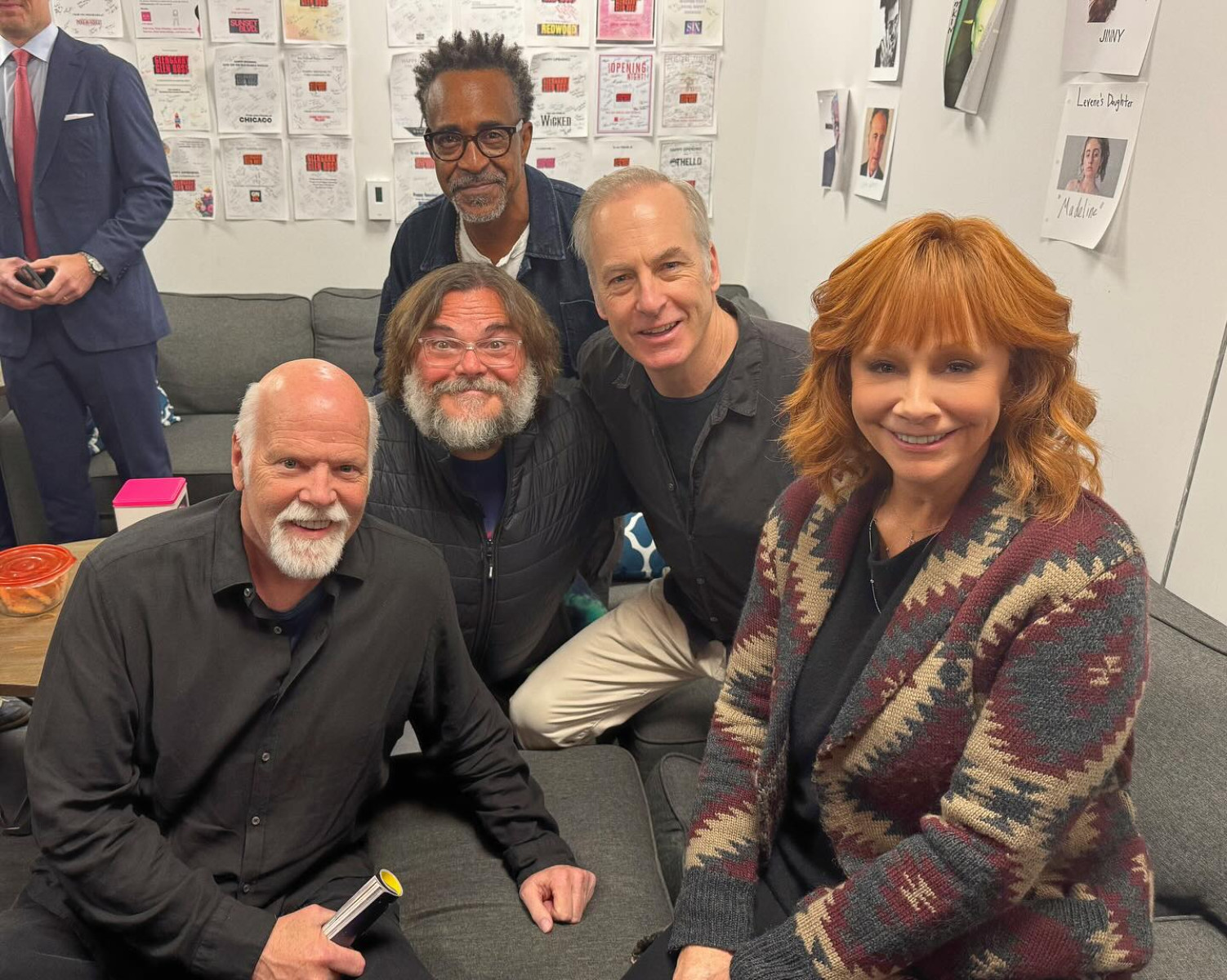NYC Backstage Pass Unites Top Stage & Screen Stars Glengarry backstage in NYC unites stage icons, film legends & music star Reba in style!!!?