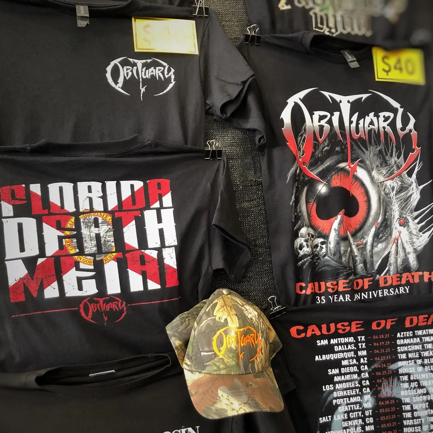 Obituary Kicks Off Final 4 US Shows in NYC