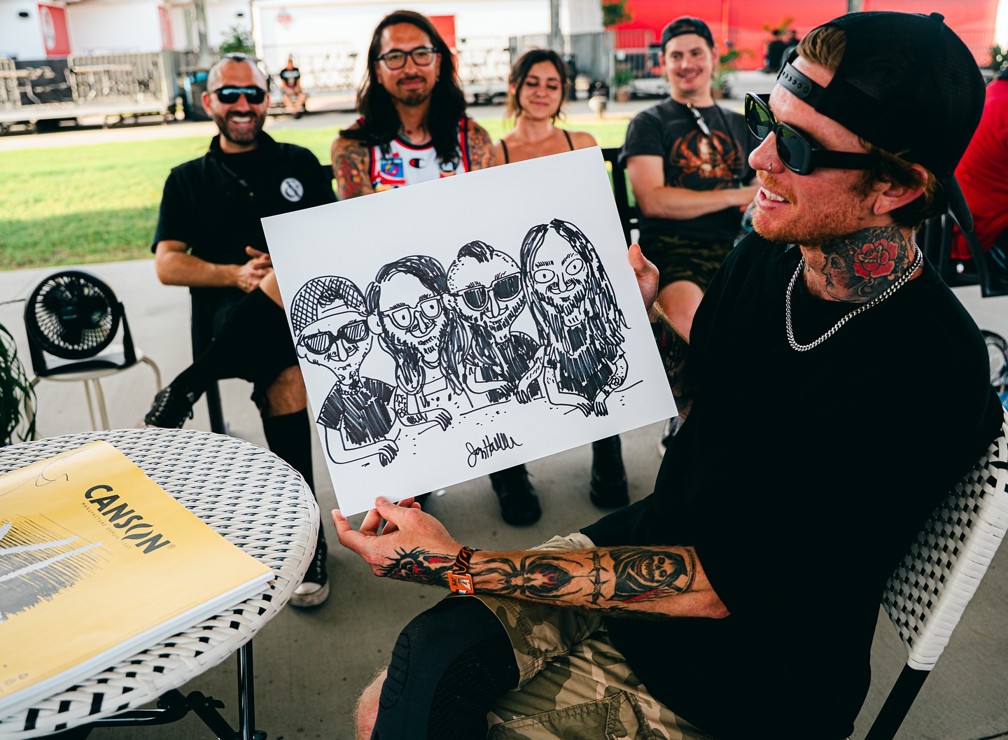 Of Mice & Men Receive Iconic Jay Howell Artwork