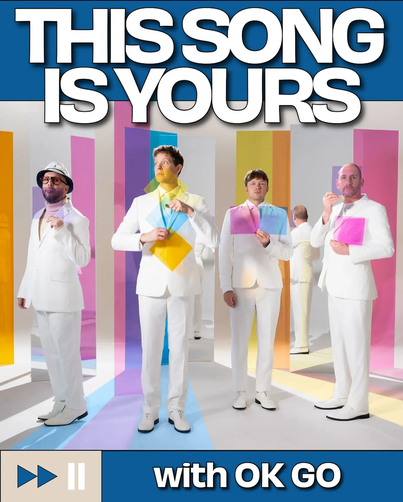 OK Go Unveils ‘And The Adjacent Possible’ After Decade Indie rockers debut an album with vinyl-floor beats imaginative videos fueling adventures.