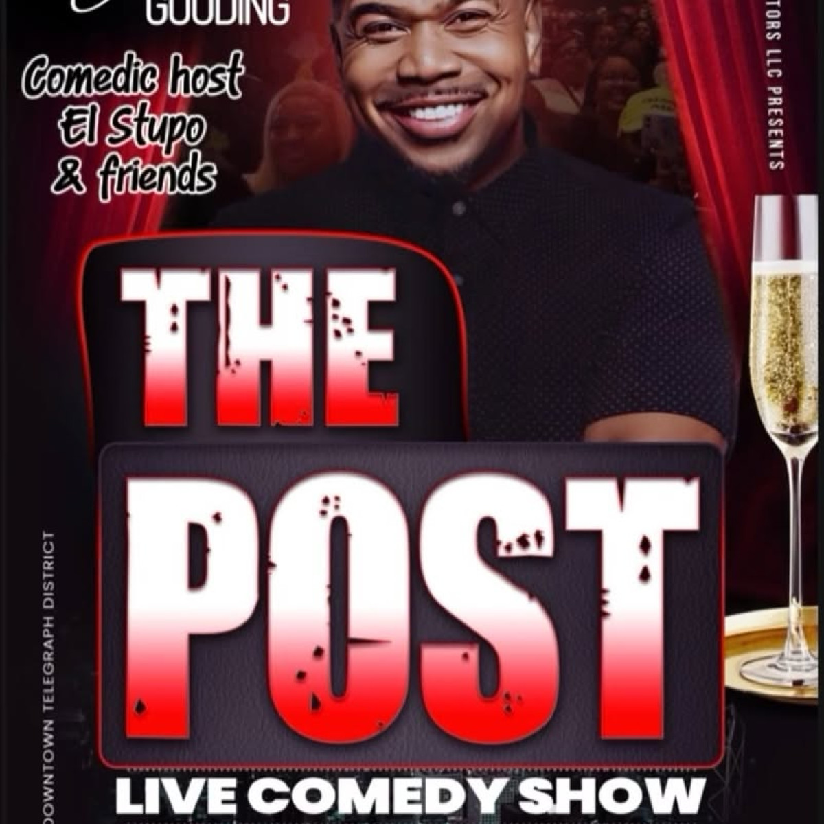 Omar Gooding Set For Lincoln Nebraska Show Hurry, Secure Your Spot For A Memorable Live Event At The Post In Lincoln, Nebraska. Soon!
