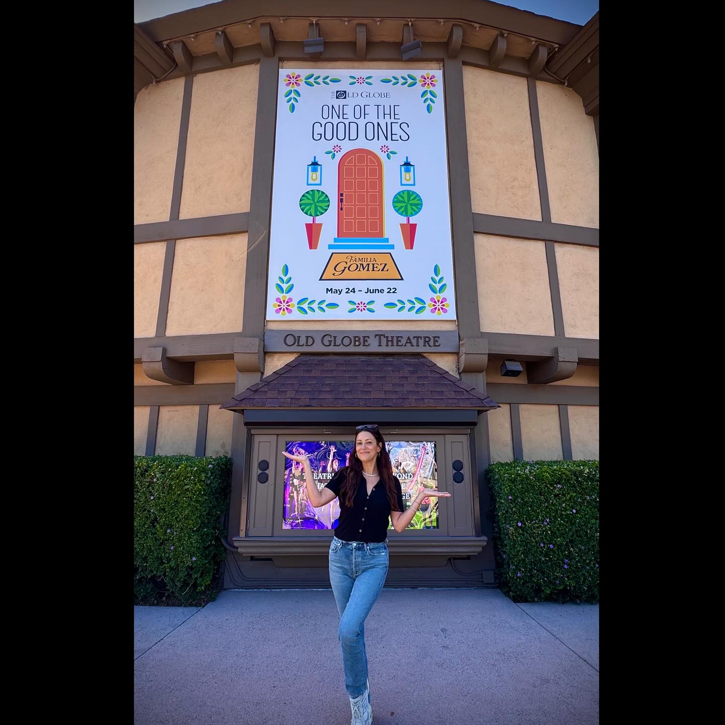 One Of The Good Ones Art Unveiled For Upcoming Play Angelique Cabral shines with stage art for new play, previews May 24 - must see - a treat!