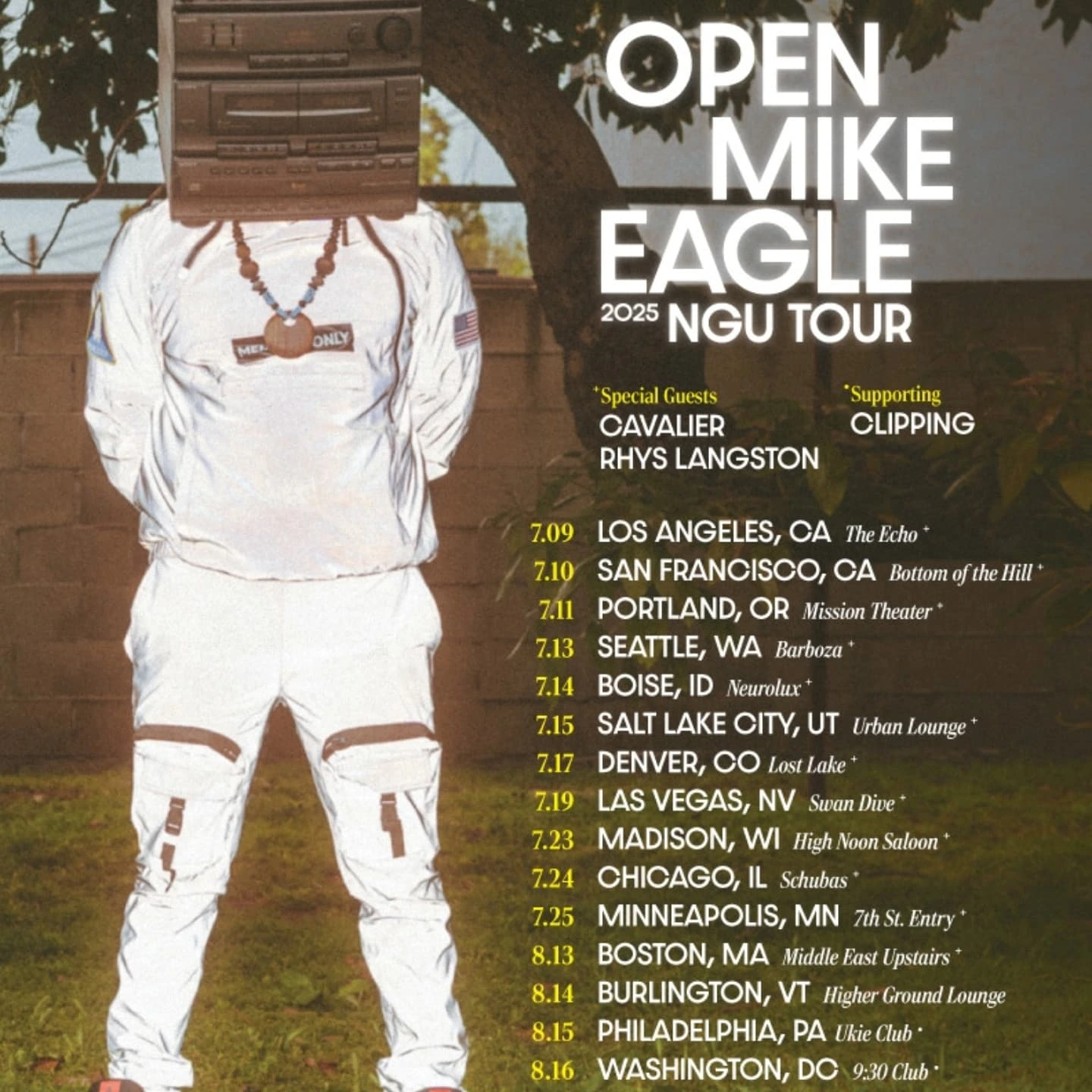 Open Mike Eagle’s Philly Show Sells Out, New Tour Dates Added