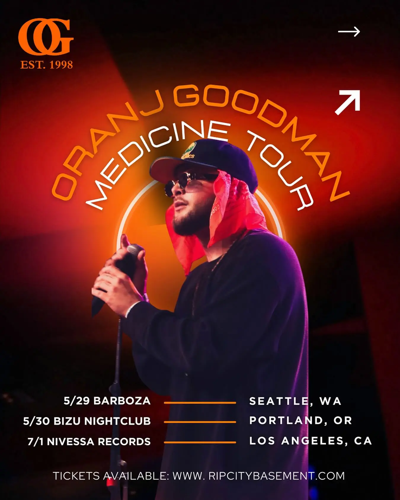 Oranj Goodman Energizes Fans With Bold ‘LETS GO’ Post Oranj Goodman lights up social media with his vivid 'LETS GO 🍊🍊🍊' post, igniting fan buzz!