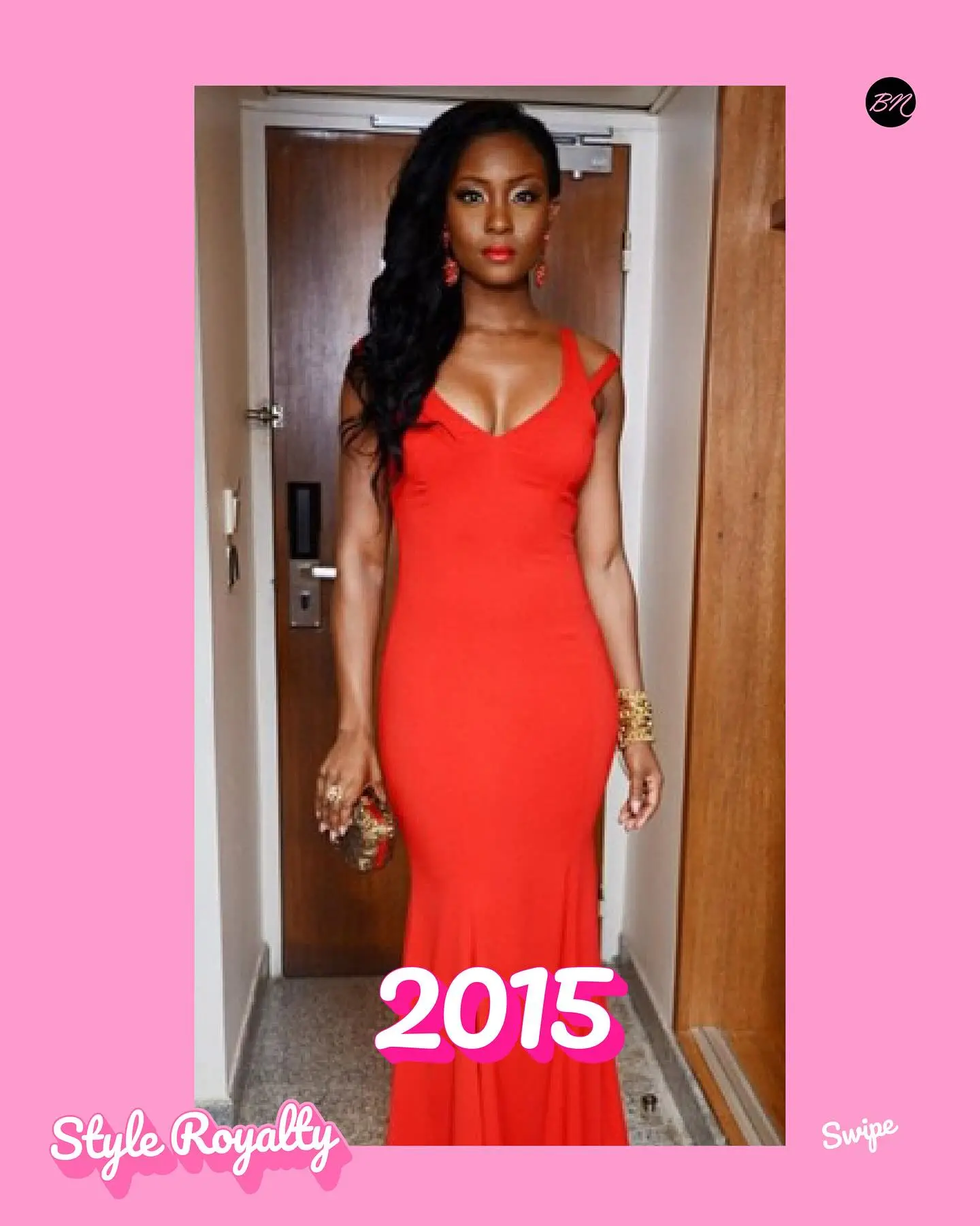 Osas Ighodaro: Timeless Red Carpet Elegance