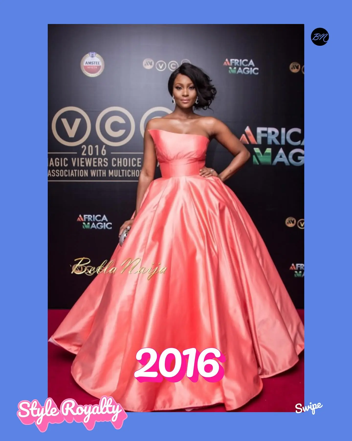 Osas Ighodaro: Timeless Red Carpet Elegance