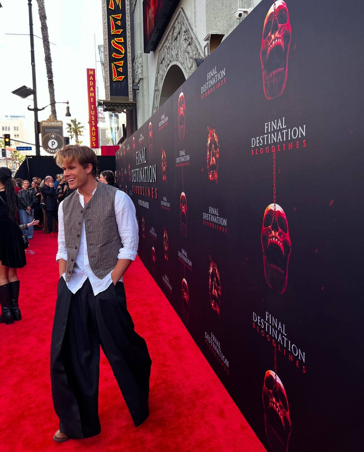 Owen Patrick Joyner Shines at Movie Premiere