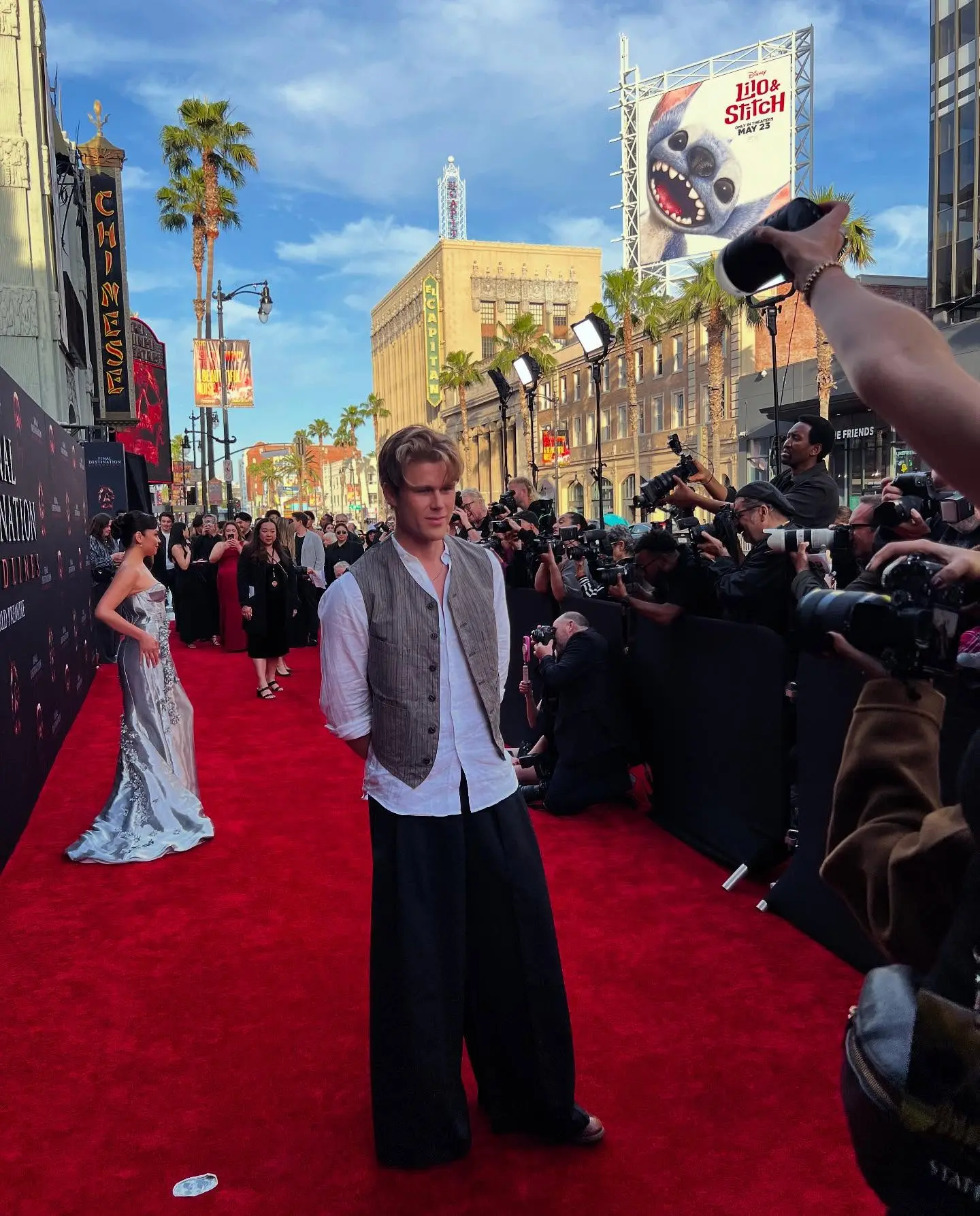 Owen Patrick Joyner Shines at Movie Premiere