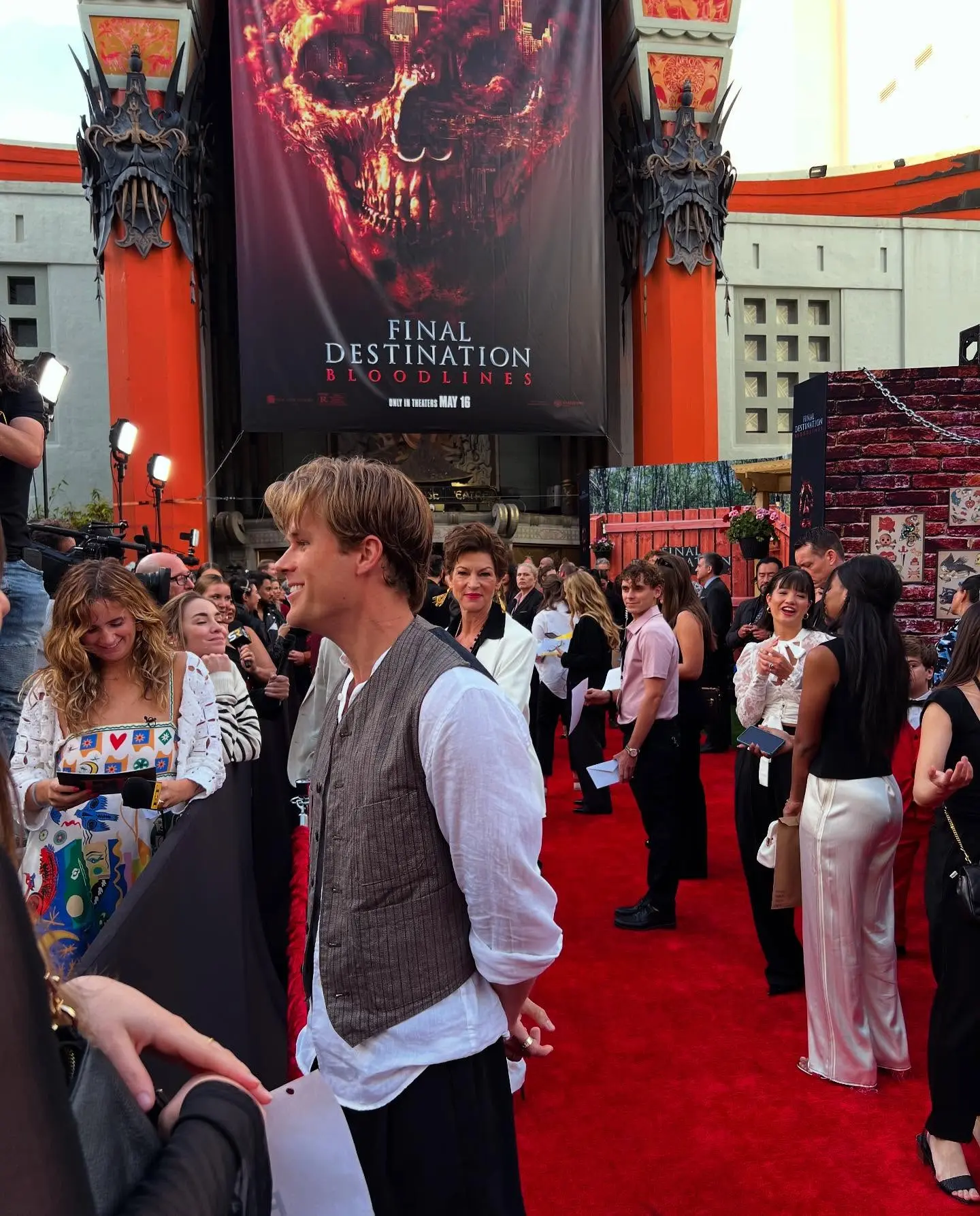 Owen Patrick Joyner Shines at Movie Premiere