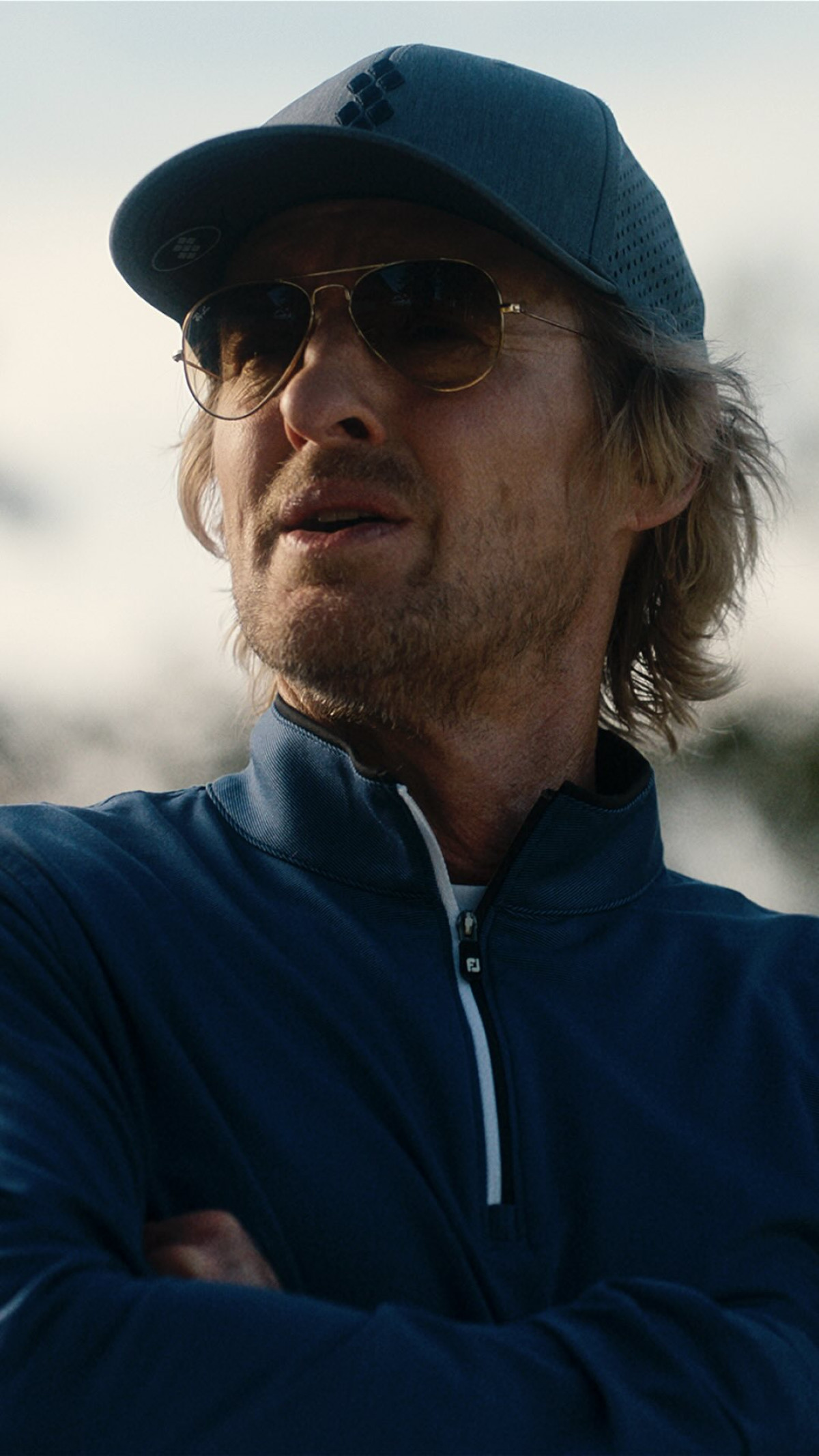 Owen Wilson Returns in Sports Comedy Stick Fresh wit meets daring sports humor with standout performances by Wilson, Maron & more. !!!