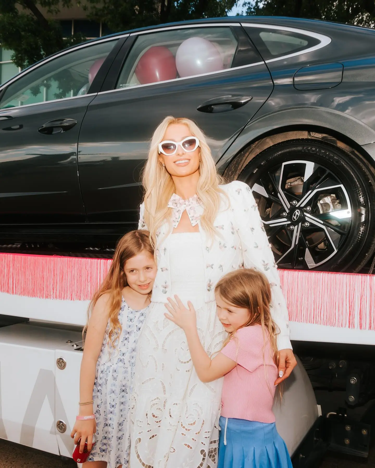 Paris Hilton Surprises Bibiana With New Car Paris Hilton surprises Bibiana with a brand-new car in Texas — a generous act of kindness!