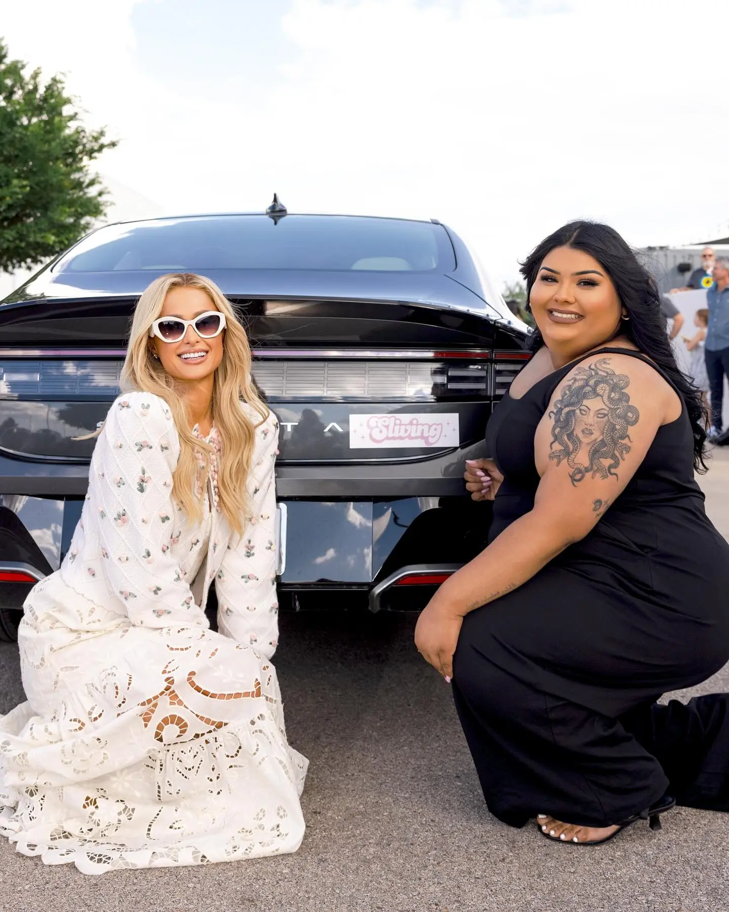 Paris Hilton Surprises Bibiana With New Car