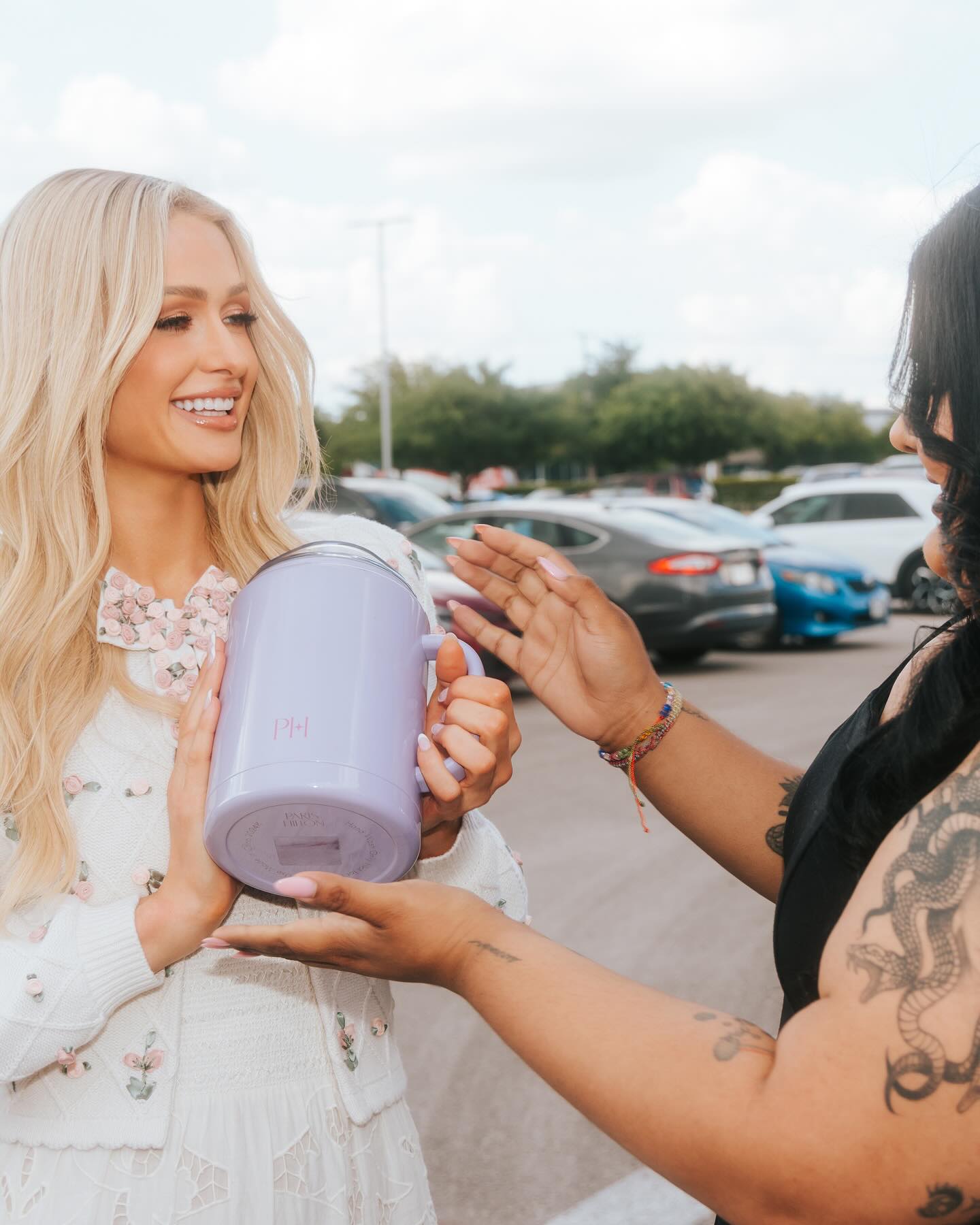 Paris Hilton Surprises Bibiana With New Car