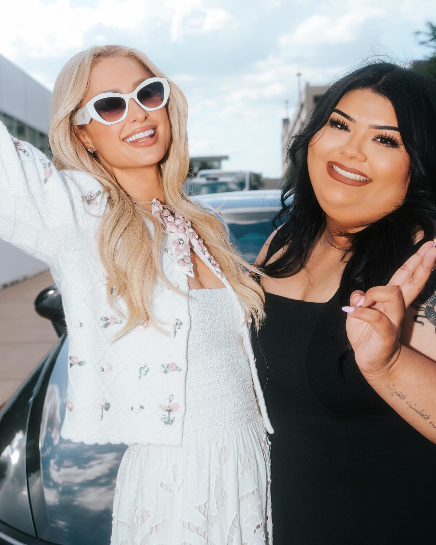 Paris Hilton Surprises Bibiana With New Car
