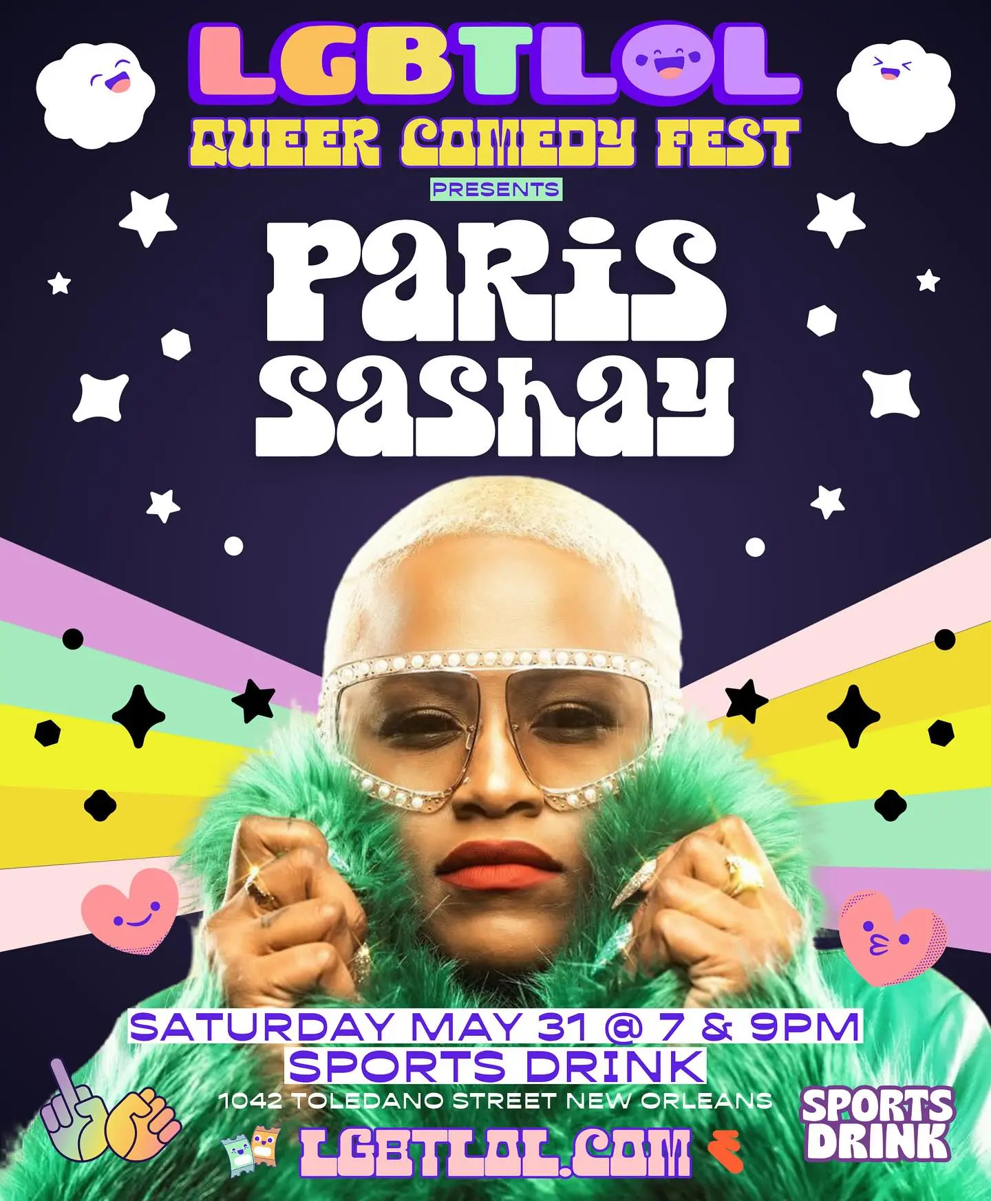 Paris Sashay Launches 2023 Comedy Tour