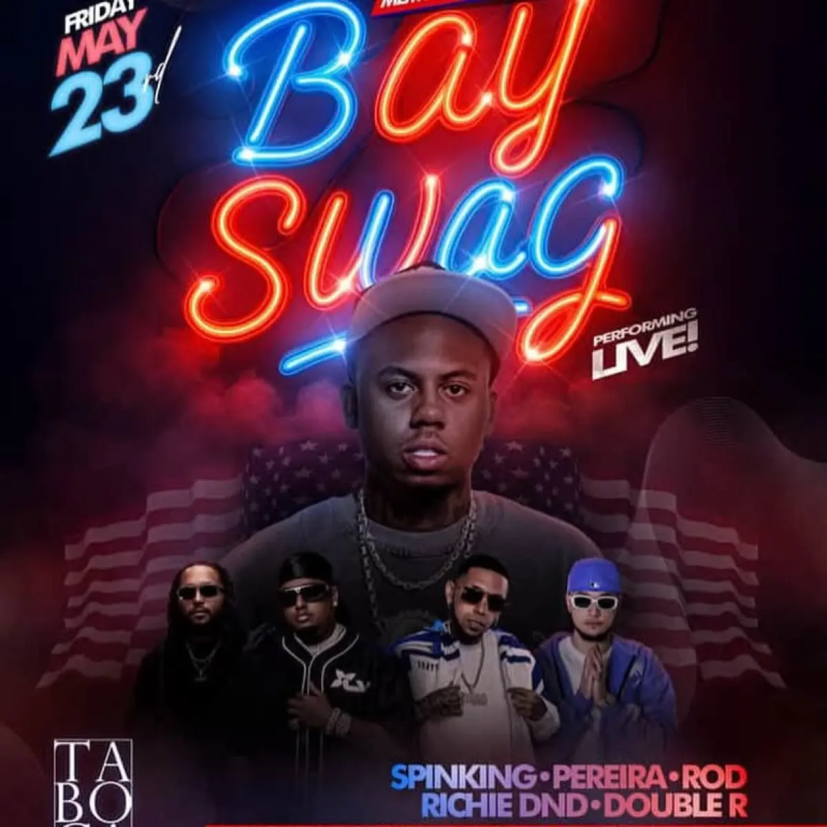 Party Uptown Friday With Taboga NYC NYC's sizzling Memorial bash: live music, free drinks for ladies, & nonstop vibes tonight!