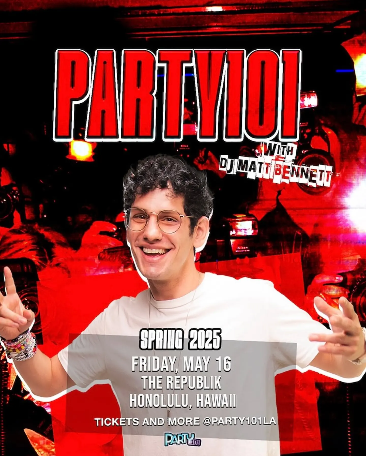 Party101LA Throwback Bash Returns Experience a retro night as host Matt Bennett and guest Mochi MusicBB revive 2000s vibes.