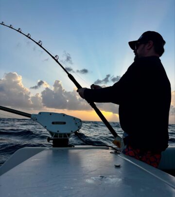 Comedian Angler Dreams Of Trophies Amid Blue Waters And Game Bites Across Caribbean Sea!!!