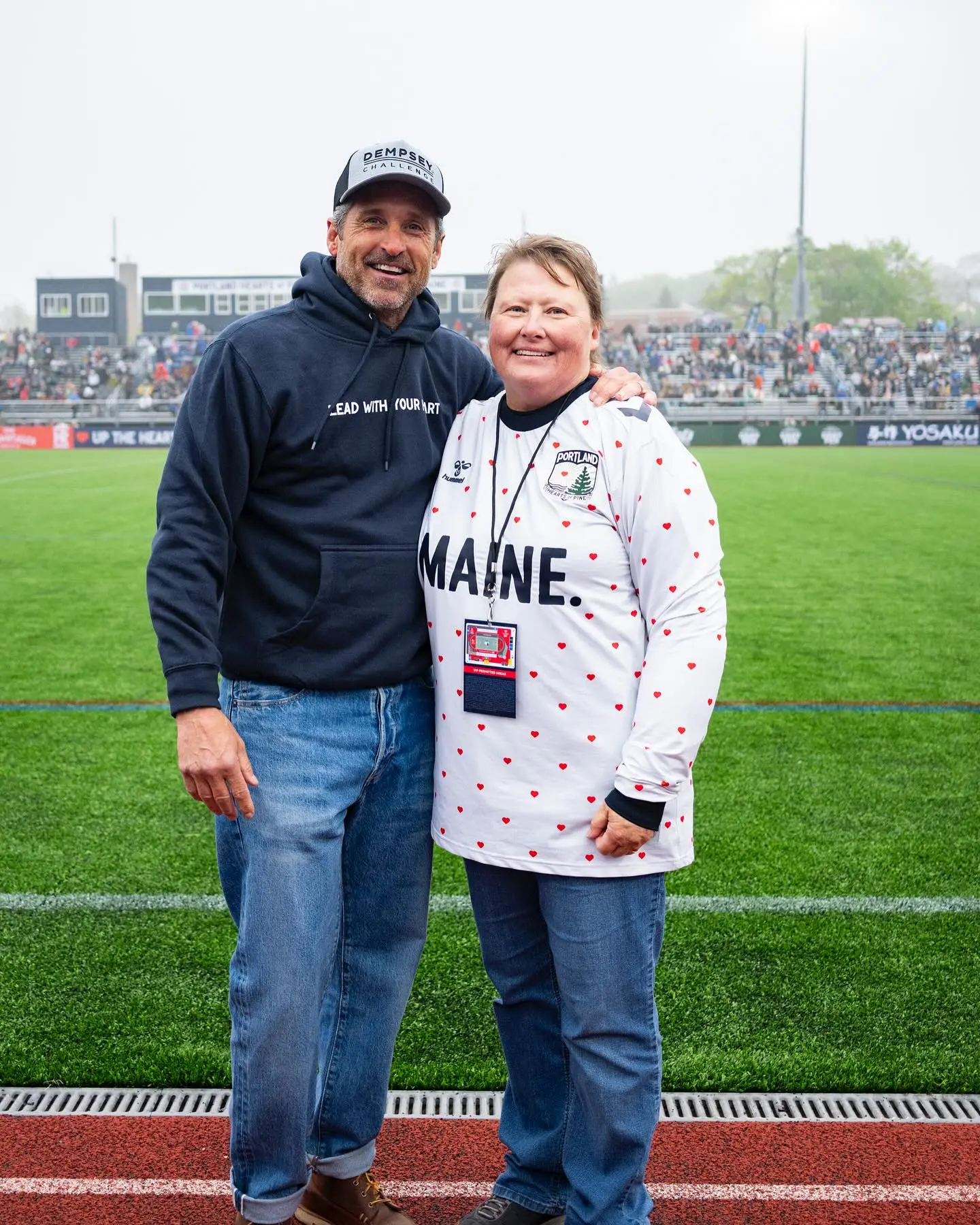 Patrick Dempsey Joins Dempsey Center Challenge