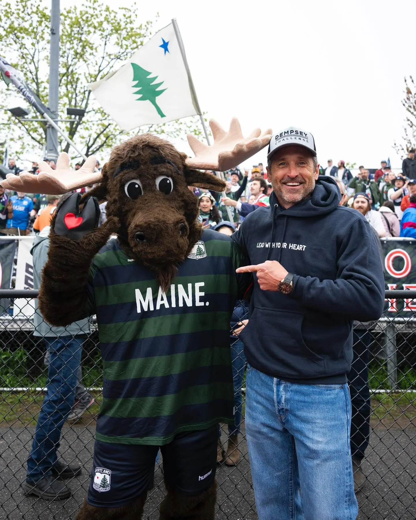 Patrick Dempsey Joins Dempsey Center Challenge