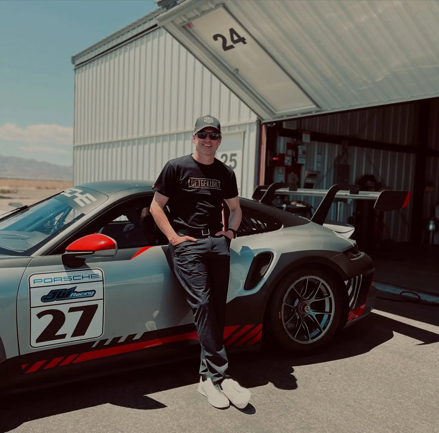 Patrick Dempsey Tests Porsche GT3 Cup at Chuckwalla Raceway Patrick Dempsey Drives New Porsche GT3 Cup at Chuckwalla, Ready for Next Racing Chapter!!!