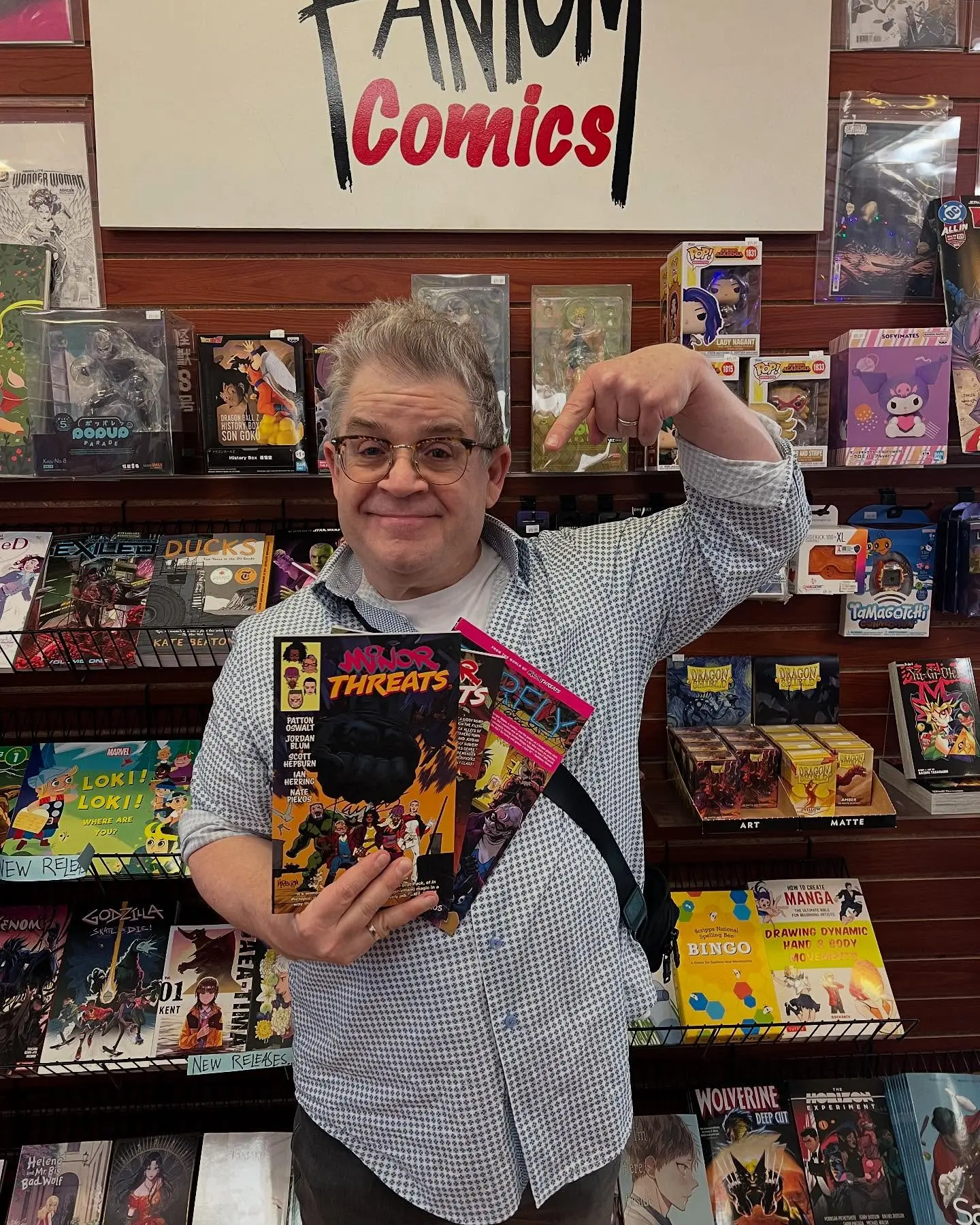 Patton Oswalt Explores D.C. Indie Comic Culture