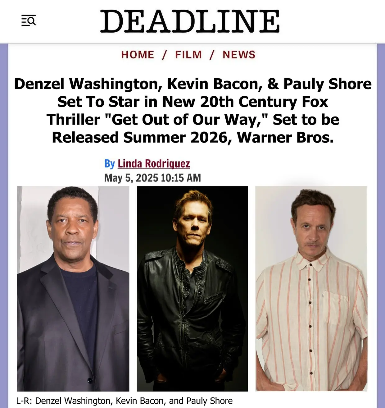 Pauly Shore Launches New Film Venture Comic veteran Pauly Shore inks major film deal with Kevin Bacon and major studios & style