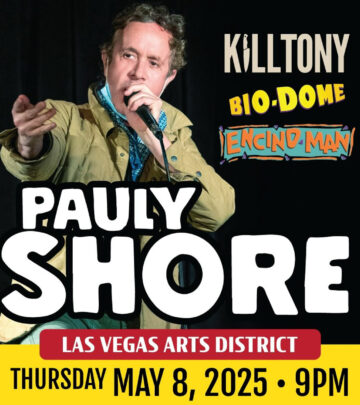 Comedian Pauly Shore thrills Vegas fans with an exclusive live set at Wise Guys.