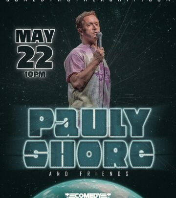 Pauly Shore Set To Rock Stage Next Thursday