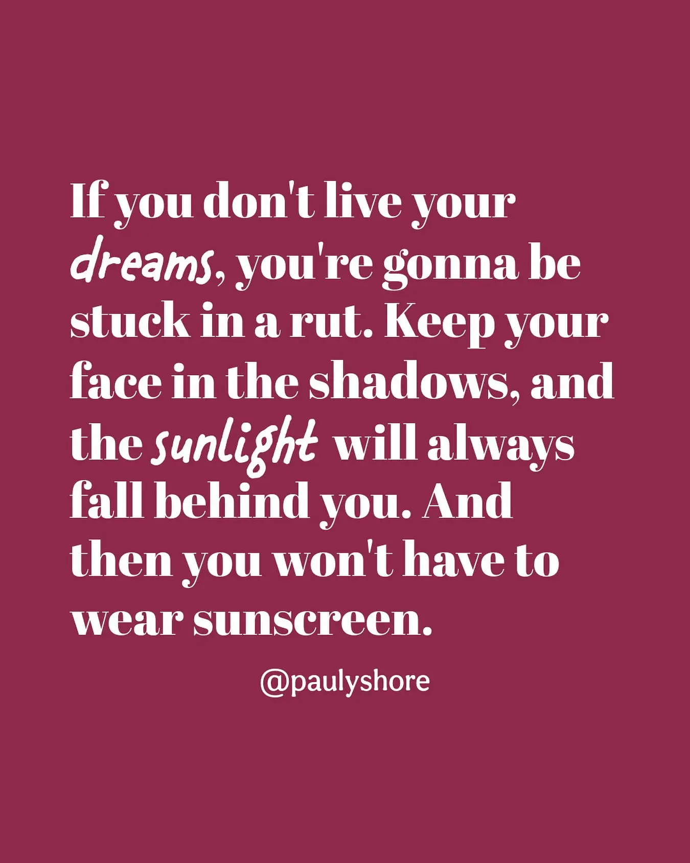Pauly Shore Shares Daily Inspirational Quote Pauly Shore shares a dose of positivity with an Instagram quote, inviting fans to reflect.