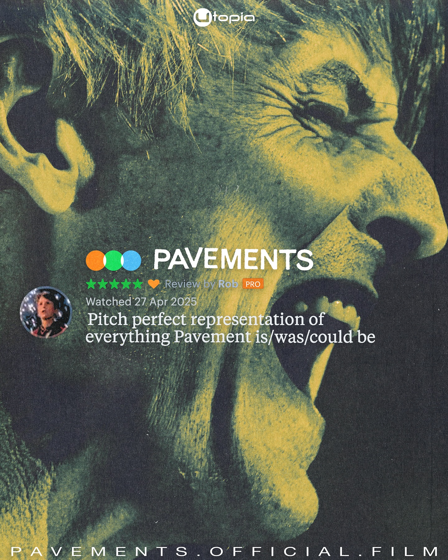 Pavements Film Tour Kicks Off In Ny And La Pavements film tour debuts with Brooklyn and San Francisco premieres; nationwide dates ahead.