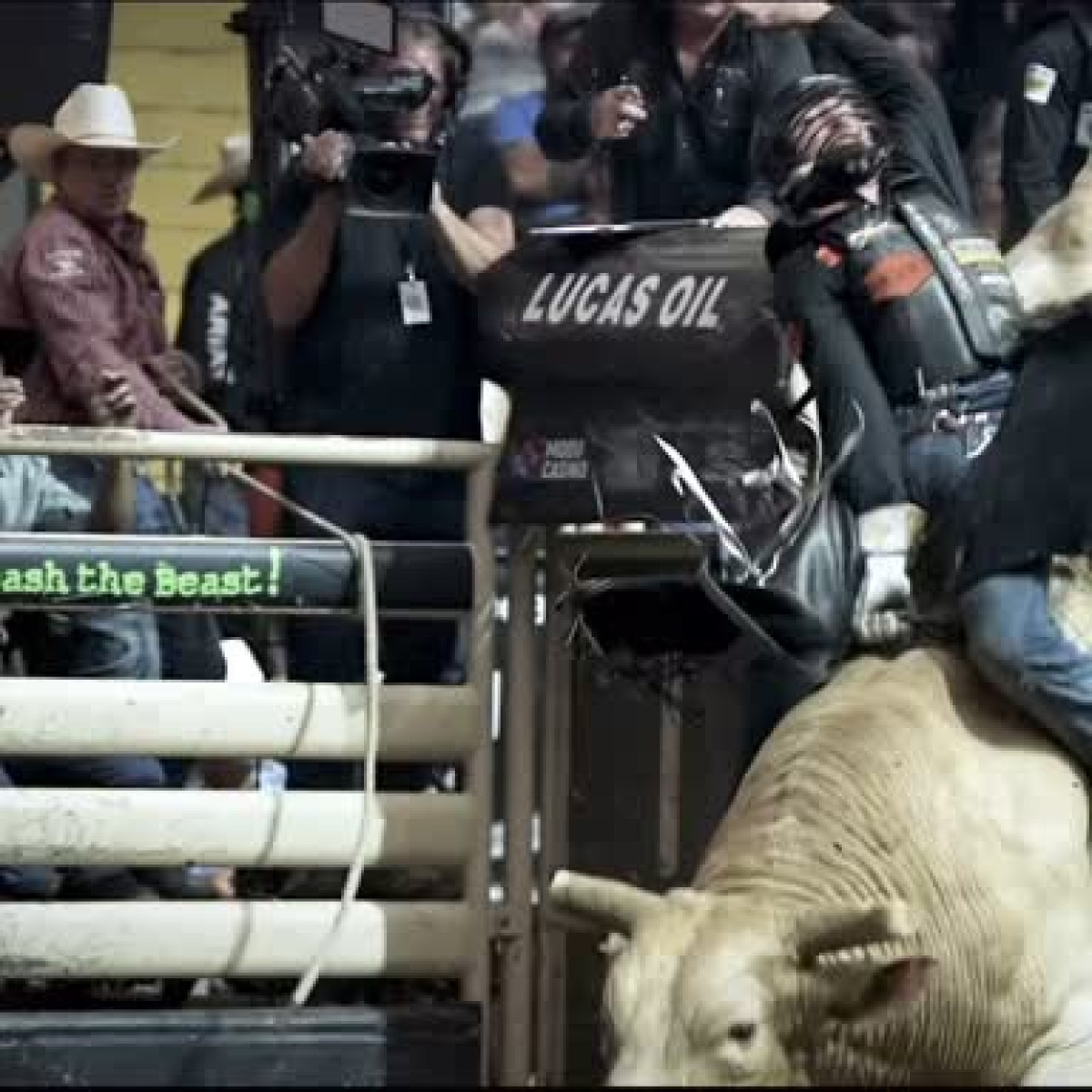 High stakes and raw adrenaline surge as Round 3 of the PBR Legends ignites the arena now.