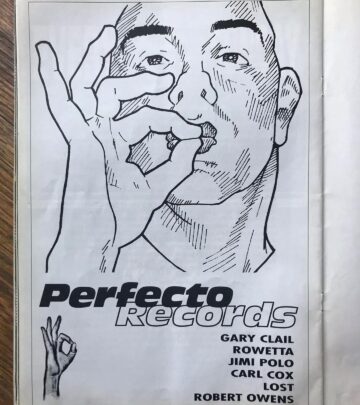 Perfecto Records Ad Spotlight In Boy’s Own, 1992