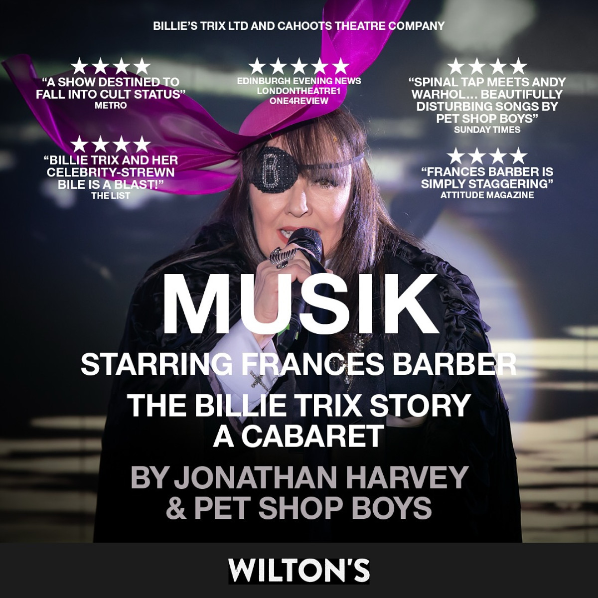 Pet Shop Boys Announce Musik Return In London Critically Acclaimed Cabaret with six original songs, glossy London revival set for 2025!!