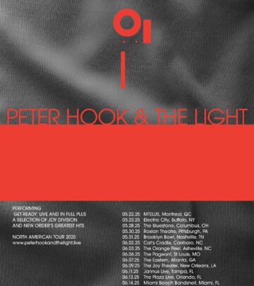 New Order’s album in full, then switching into iconic Joy Division classics coast to coast