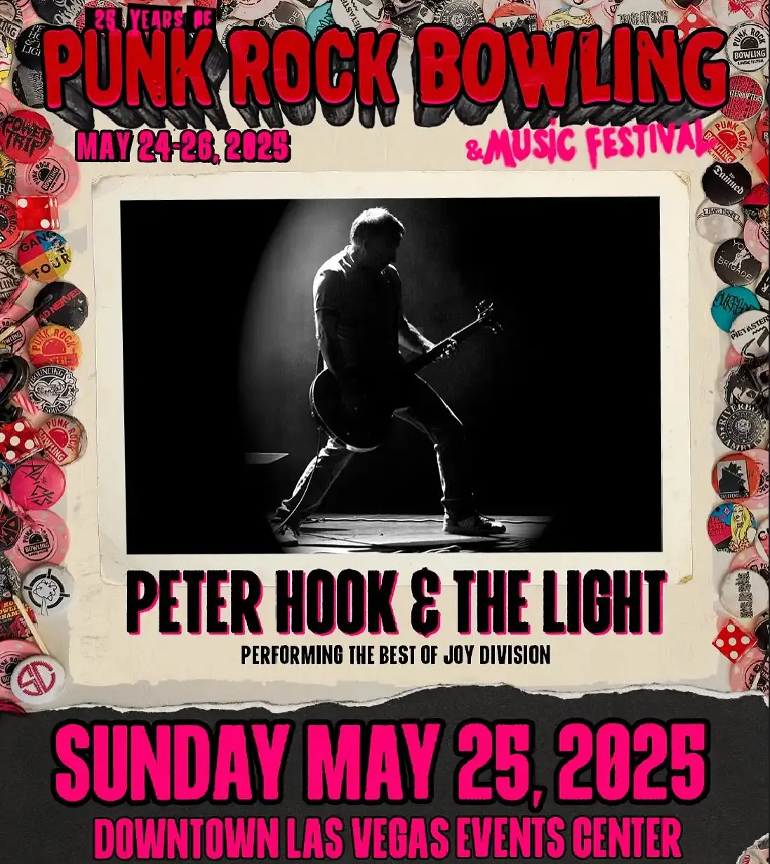 Peter Hook & The Light North American Tour 2025
