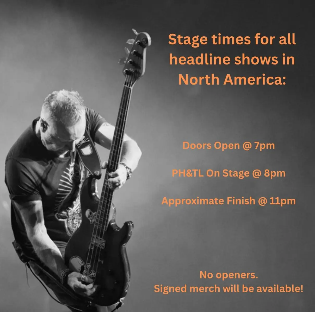 Peter Hook & The Light North American Tour Electrifying North American dates kick off soon with extended show times and surprise DJ sets for fans!!
