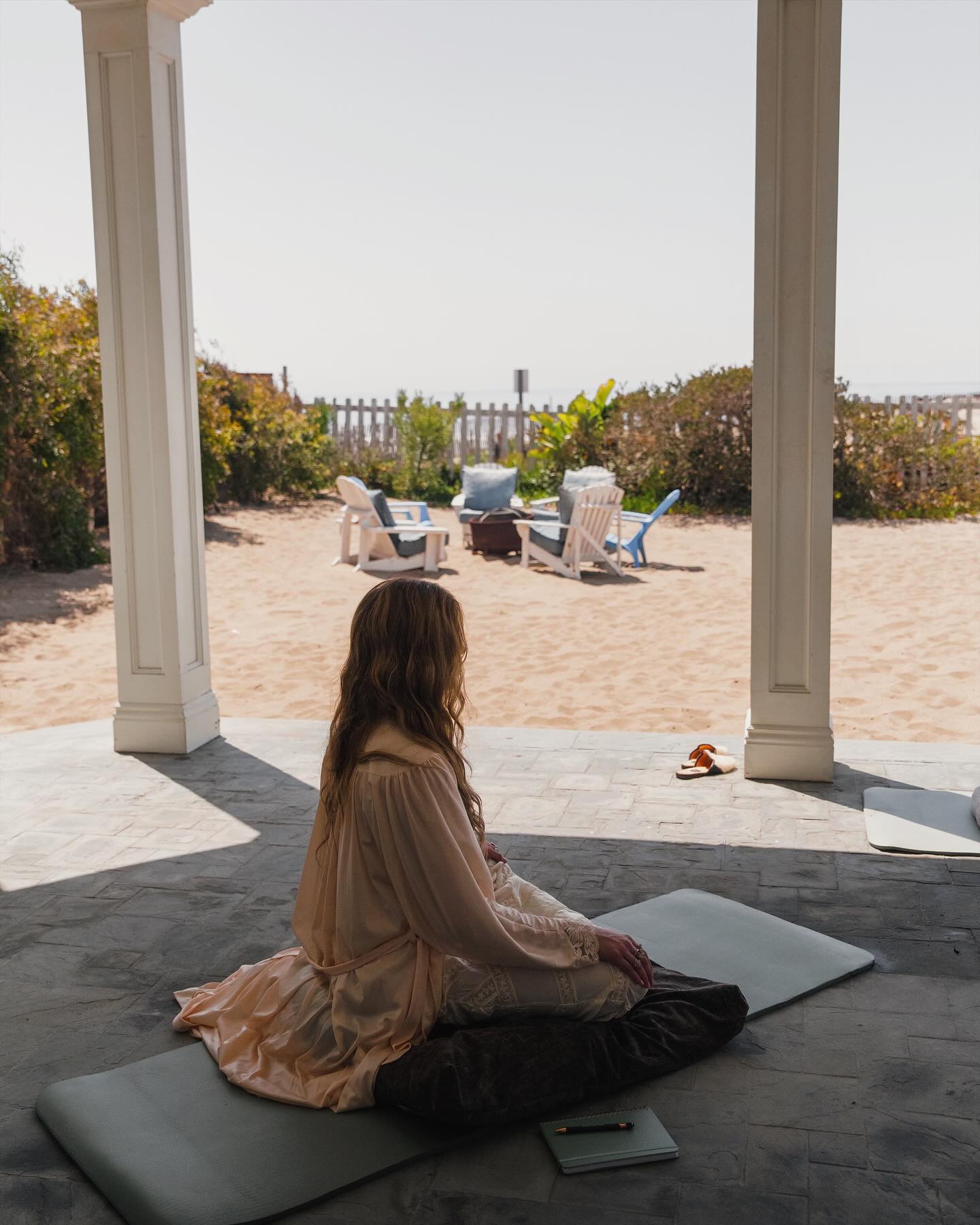 Peyton List Explores Mindfulness on Airbnb Experience