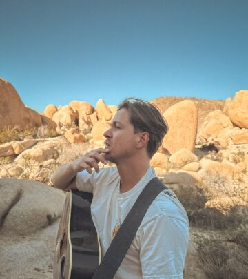 Alex Lambert enjoys a desert break, exploring fresh vibes amid Phoenix and Joshua Tree now.