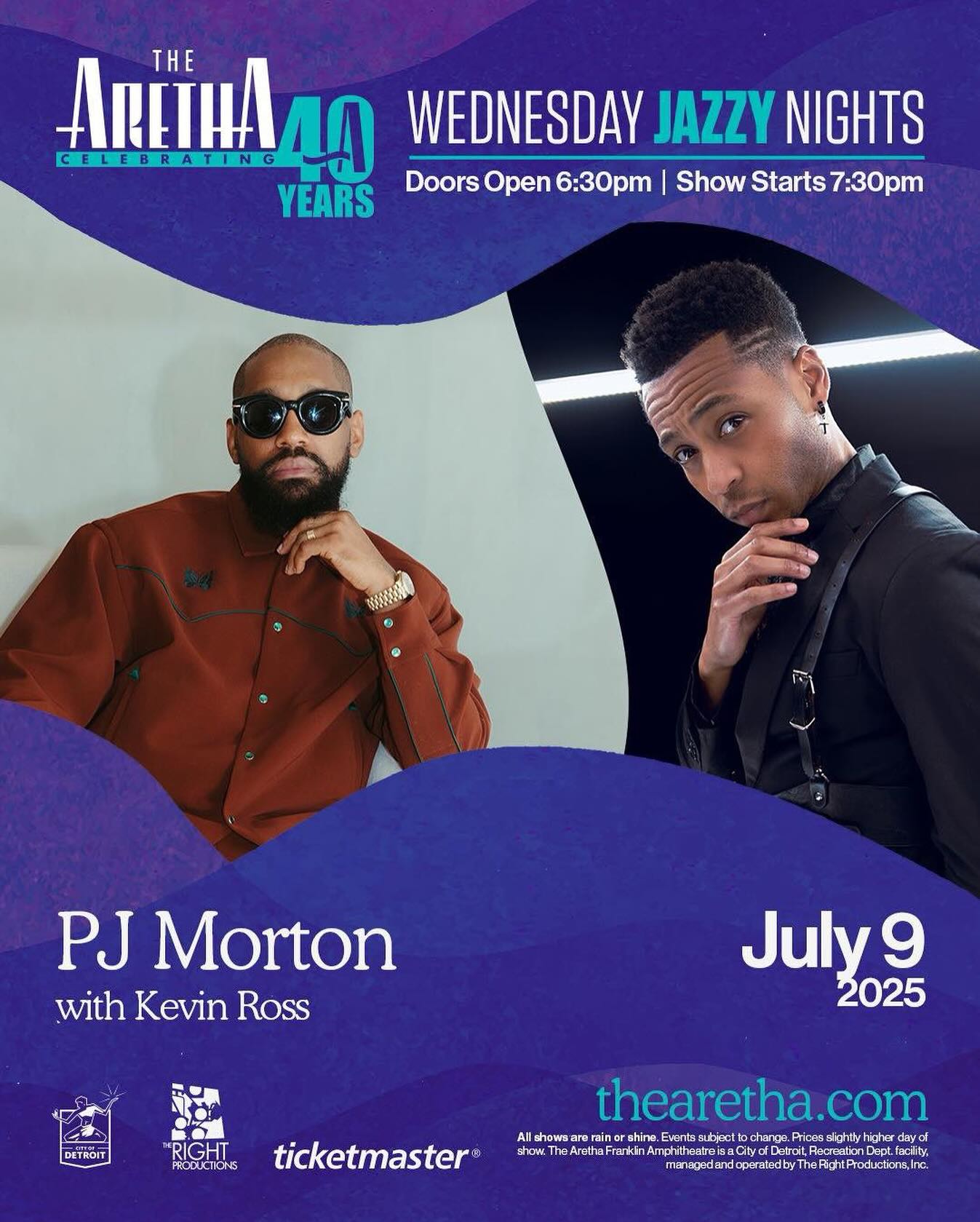 Vibrant Detroit night as PJ Morton rocks The Aretha Live stage; tickets sell fast - Now!!