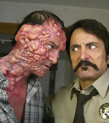 Planet Terror Set Captures Gino Crognale With Tom Savini