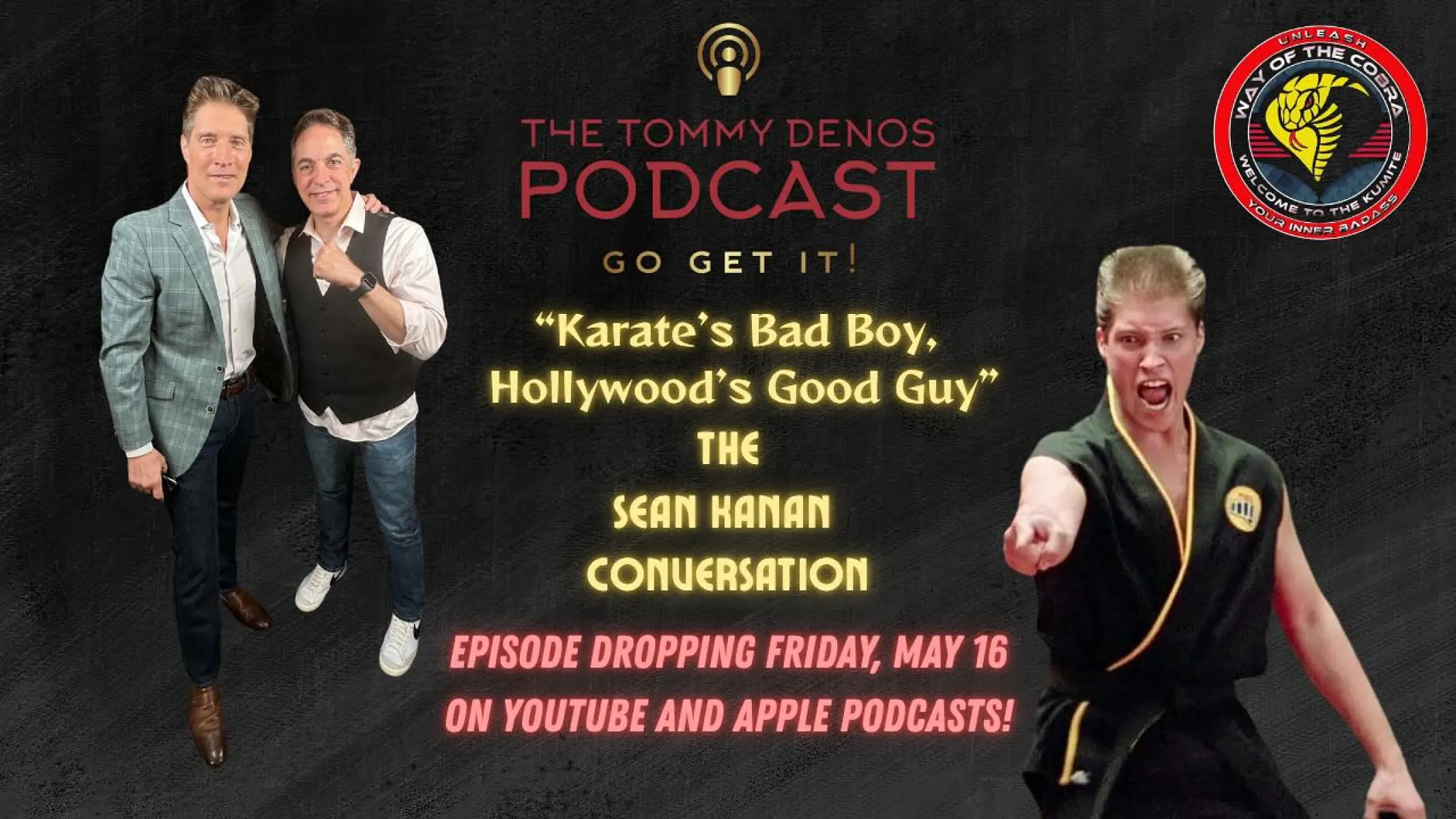 Sean Kanan delivers raw life wisdom, Hollywood tales, and hot sauce humor on podcast today