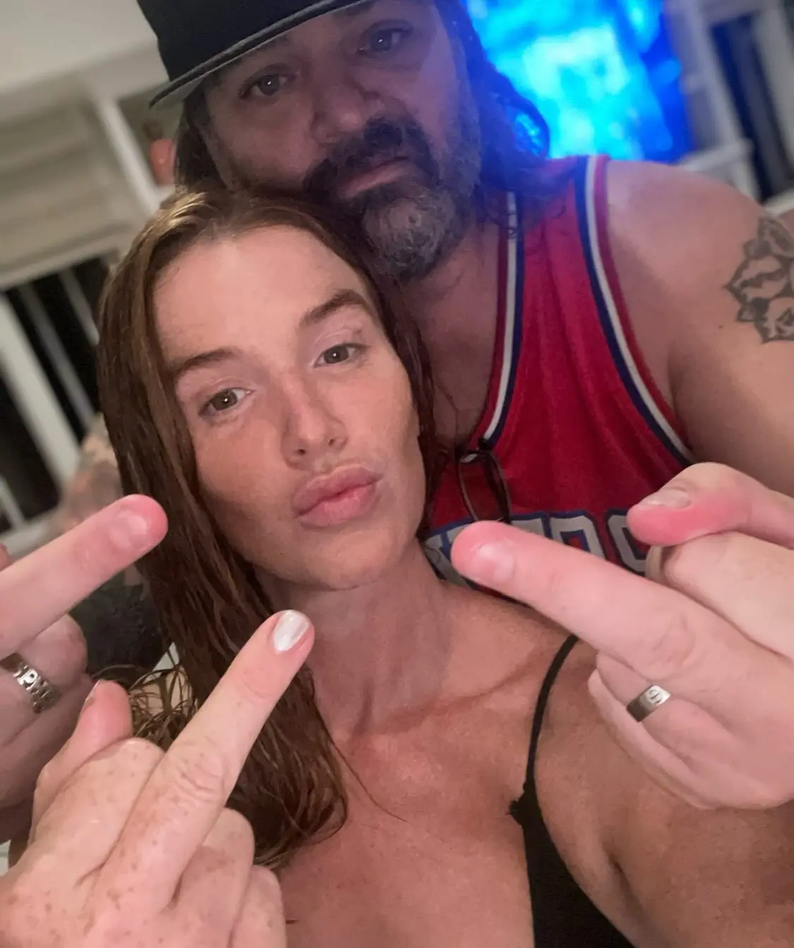 Poppy Montgomery Honors Beloved Partner's Birthday