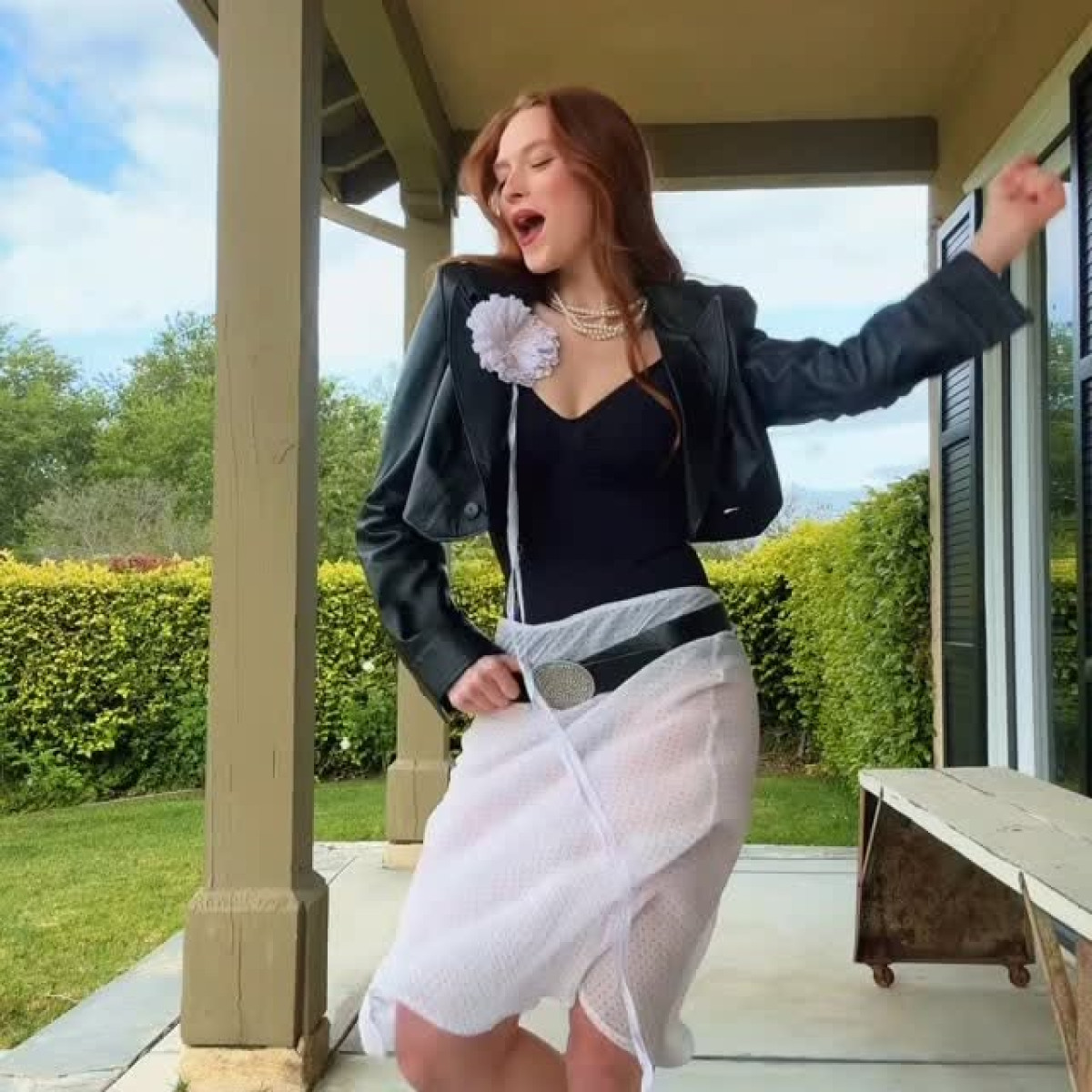 Pre Hoedown At Cowboy Carter’s Night Larsen Thompson ignites vibrant energy ahead of a star-studded, stylish evening affair now.
