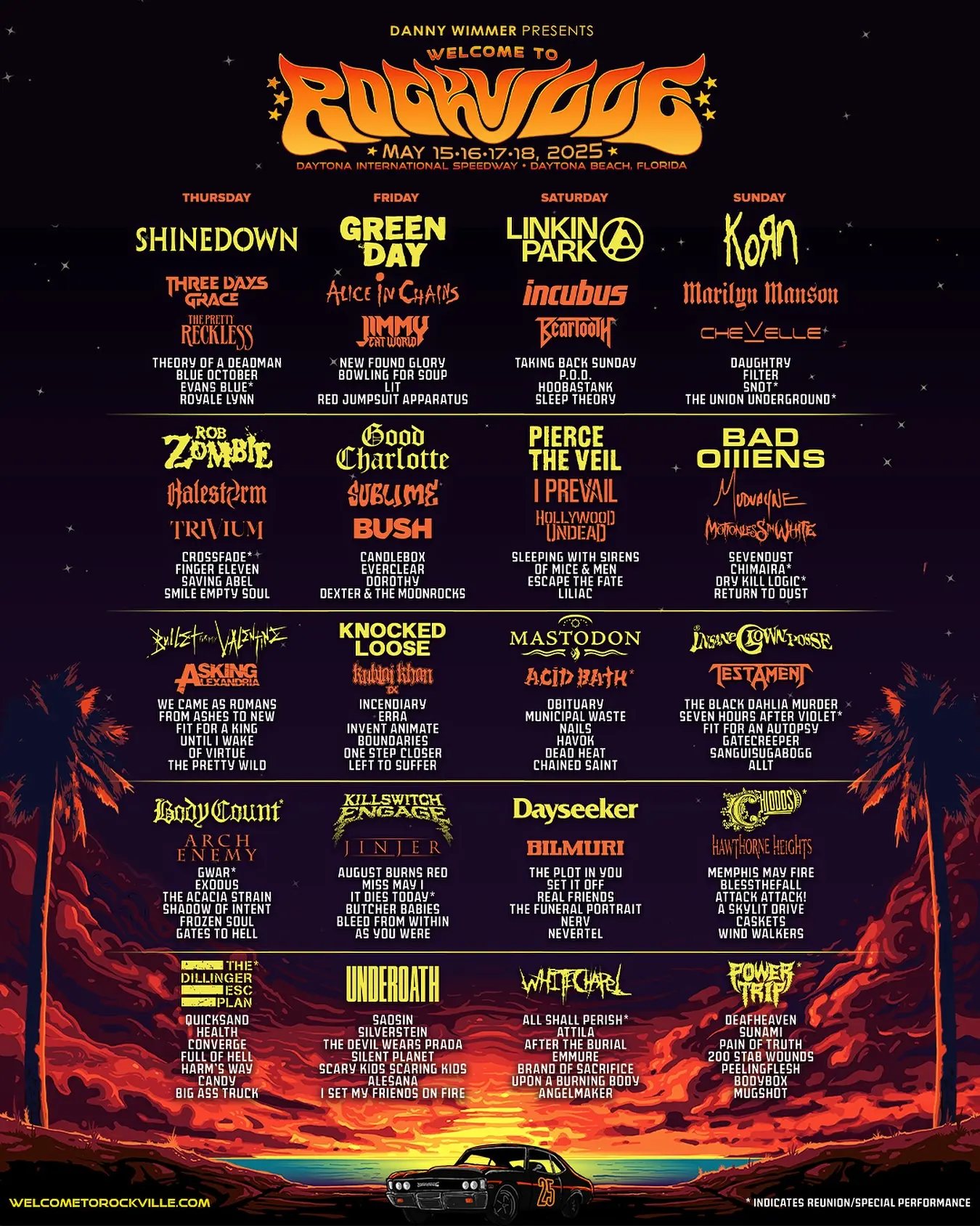 Experience Taylor Momsen and platinum rock energy at the festival’s epic Thursday show now!